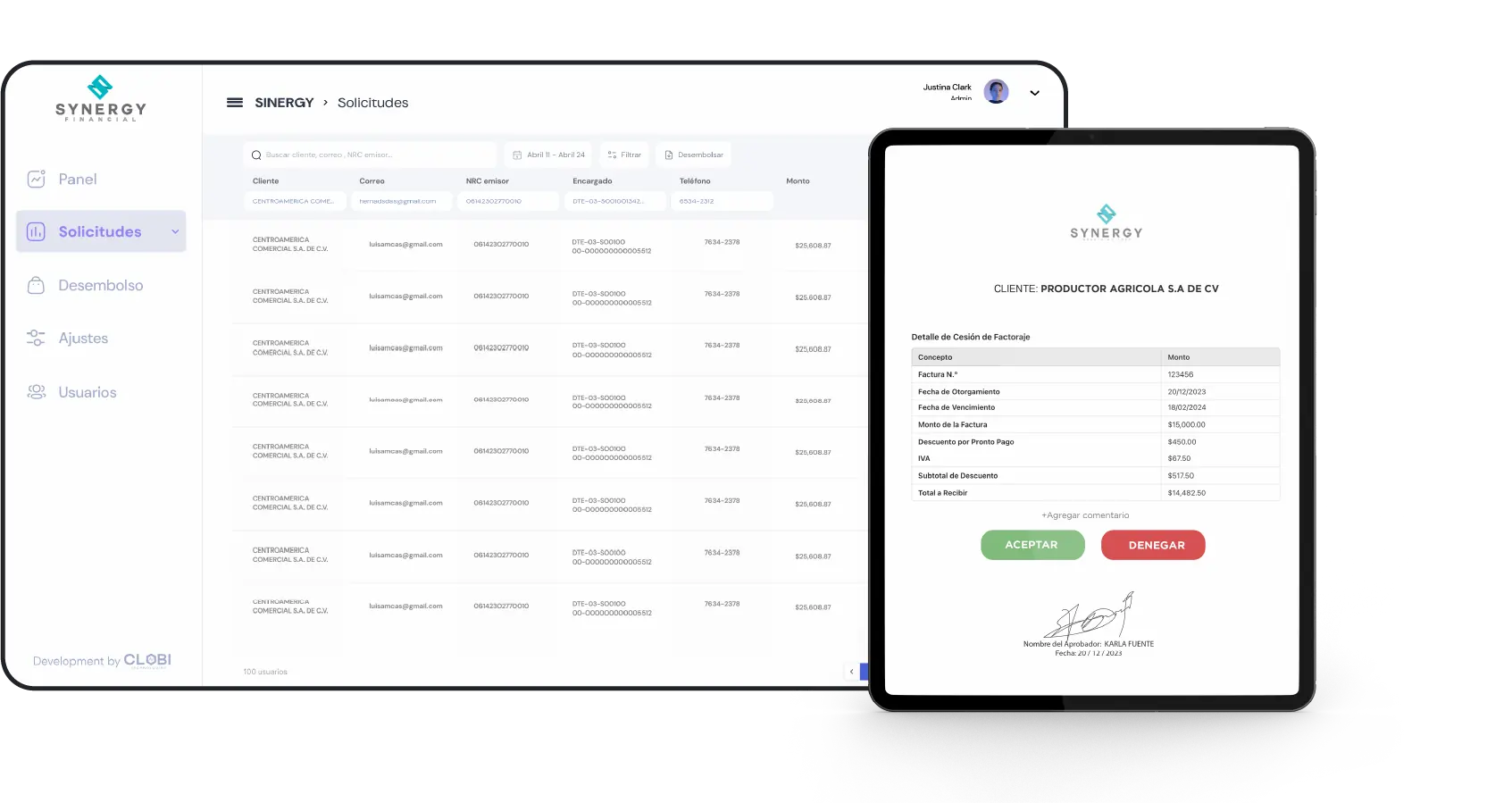 Factoraje Electrónico de Semanas a 24 Horas