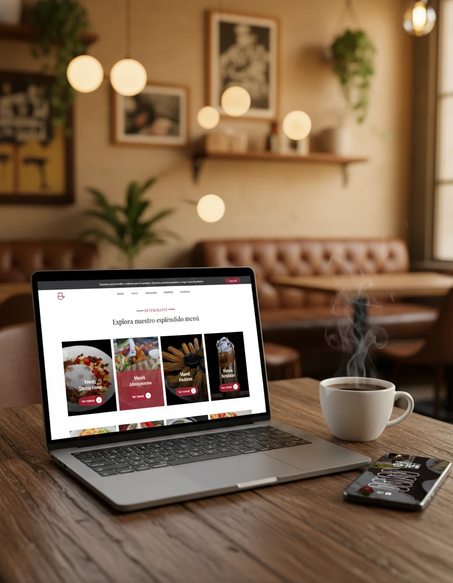 Sitio Web para Coffee House & Bistró Artesanal